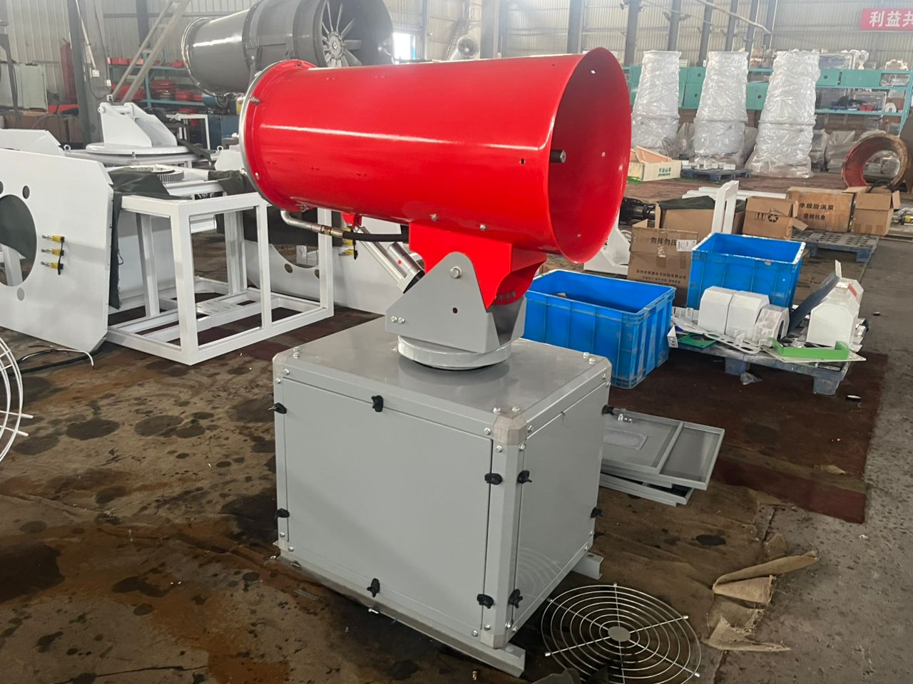 Factory visit and equipment follow-up