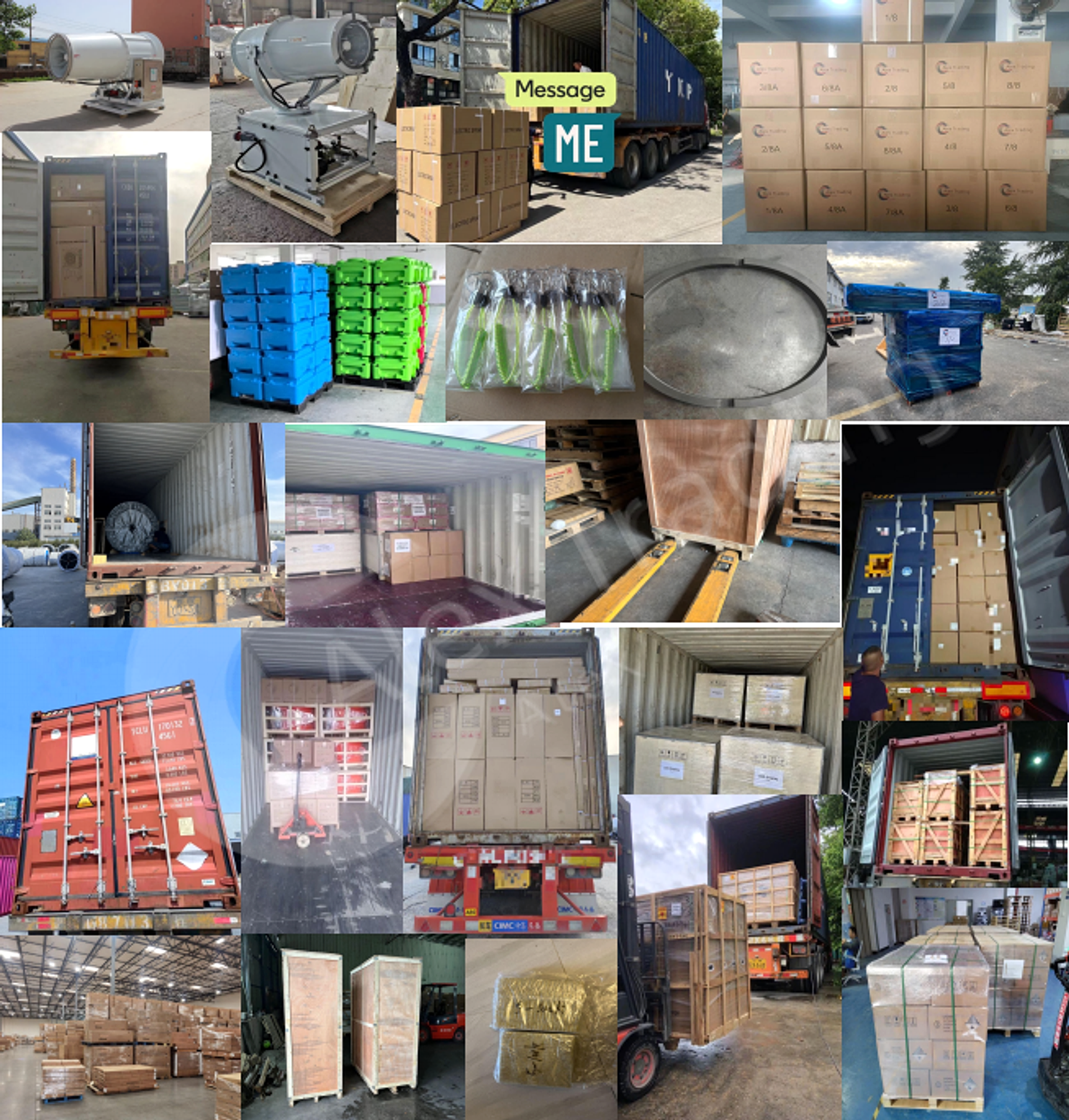 Warehouse loading and shipment preparation examples in China